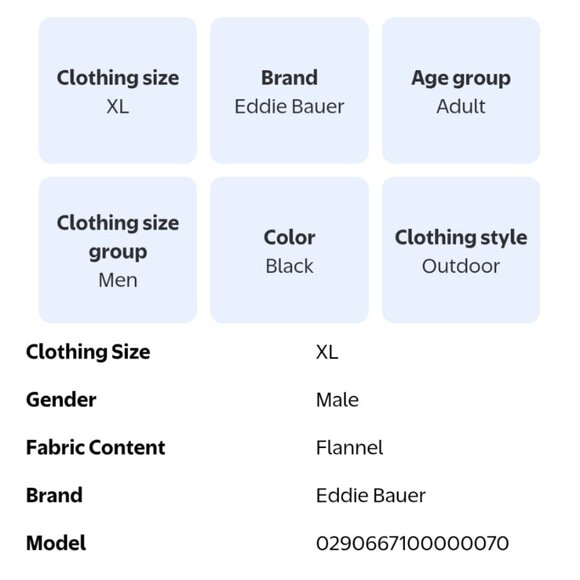 Eddie Bauer Plaid Flannel Shirt – Size XL – EUC - Picture 2 of 3